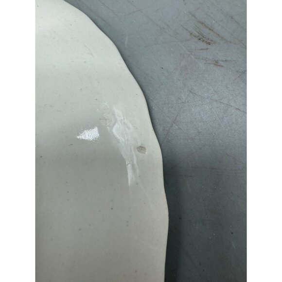 Ceramic Tea Cup Saucer With Holly Berry Design 6" READ - Picture 3 of 7